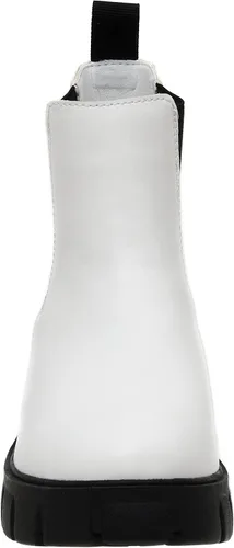 Vista 3 de CUSHIONAIRE Sasha - Botas Chelsea sin cordones para mujer espuma viscoelástica Negro