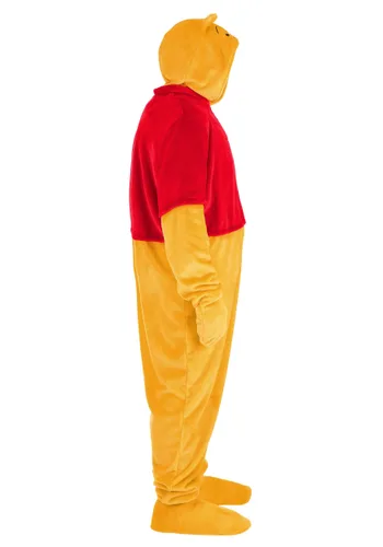 Vista 5 de Disfraz Deluxe de Winnie the Pooh talla plus para adulto de Disney Multicolor