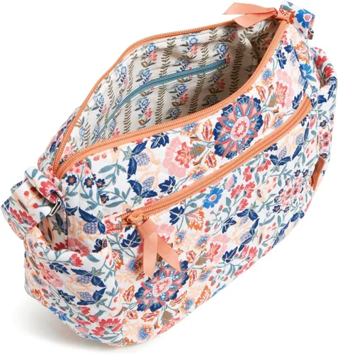 Vista 3 de Vera Bradley Bolso cruzado de algodón para mujer