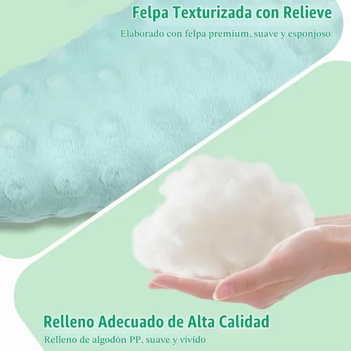 Vista 3 de Almohada de estrella de pescadillo de Marble Empire para sofá y cama, almohada de decoración costera, almohada de acento de tema de playa de océano