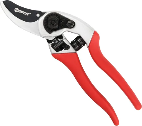 Vista 8 de Eden 39006 Tijeras de corte de derivación duraderas, diámetro de corte de 1/4 pulgadas para tallos y ramas, acero al carbono alto, agarre ergonómico