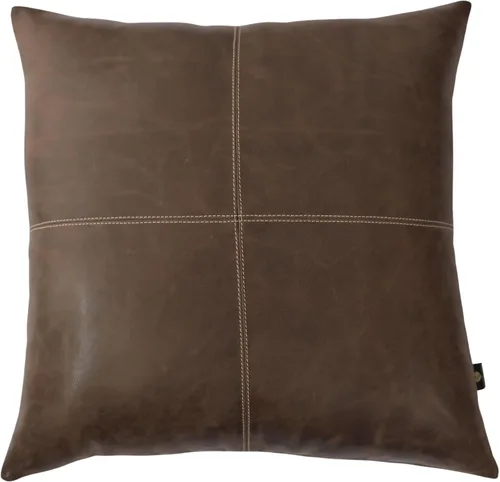 Vista 11 de Funda de almohada de cuero de cordero 100% cuero de cordero – Funda de cojín para sofá – Fundas decorativas para sala de estar y dormitorio, cuero