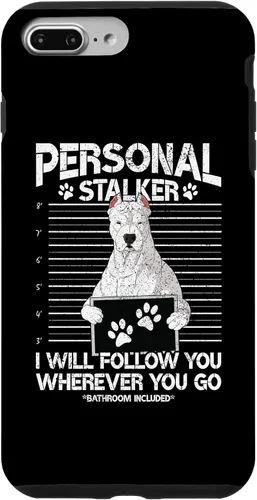 Vista 9 de Funda para iPhone 15 Dogo Argentino con diseño de perro culpable