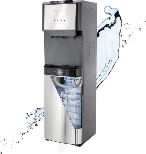 Vista 9 de MegaChef Dispensador de agua caliente/fría (acero inoxidable, 5 galones)
