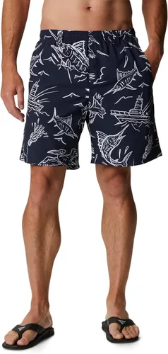 Vista 28 de Columbia Super Backcast - Pantalón corto de agua para hombre Impresión de tinte negro