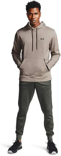 Vista 22 de Under Armour Sudadera de vellón con capucha, para hombre, jaspeada