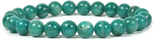 Vista 66 de Justinstones Gem - Pulsera elástica de cuentas redondas de piedras semipreciosas de 8 mm, unisex, de 17.78 cm Turmalina negra de grado A