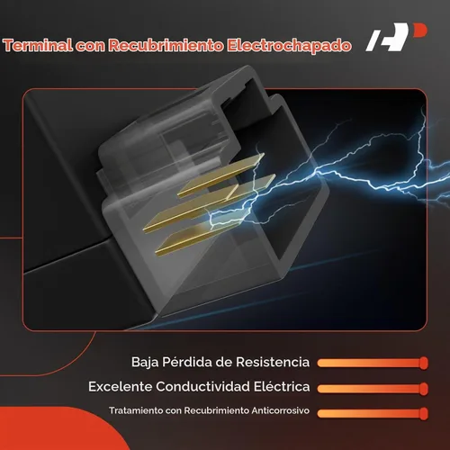 Vista 5 de A-Premium Lámpara de interruptor de luz de freno de 4 pines compatible