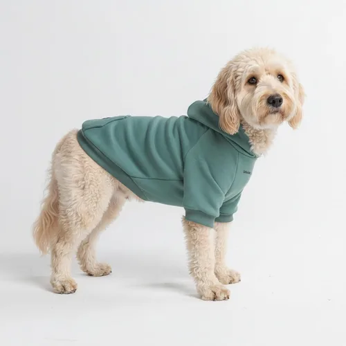 Vista 10 de Spark Paws Sudadera con capucha para perro, suéter de primera calidad para perros pequeños, medianos y grandes Trajes cálidos para bulldogs