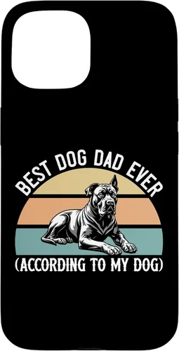 Vista 6 de Cane Corso Mastiff, Best Dog Dad Ever According to My Dog Case for iPhone 17