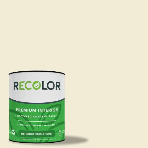 Vista 13 de RECOLOR Pintura de Látex Ecológica Premium para Interiores para Paredes, Muebles y Habitaciones con Acabado Cáscara de Huevo, 1 Cuarto de Galón