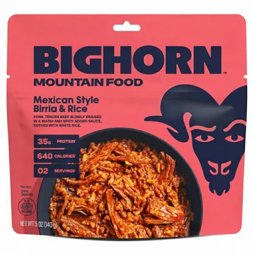 Vista 6 de BIGHORN All In Expedition Pack, 8 comidas liofilizadas para mochileros