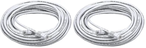 Vista 45 de Monoprice - Cable de red Ethernet Cat6 0.5 pies 24AWG 550MHz UTP de cobre desnudo, negro
