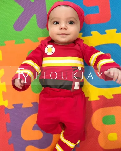 Vista 4 de Newborn Baby Boys Girls Halloween Costume Infant Baby Halloween Outfits Clothes