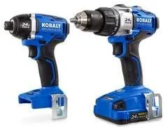 Vista 4 de Kobalt 24 V max Brushless 2 Combo Kit para herramientas # 0672827