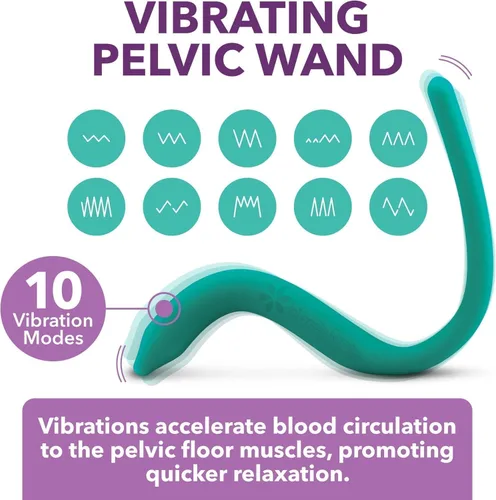Vista 3 de IntimateRose - Varita pélvica vibratoria, masajeador de punto de activación muscular del suelo pélvico, herramienta de masaje perineal para terapia
