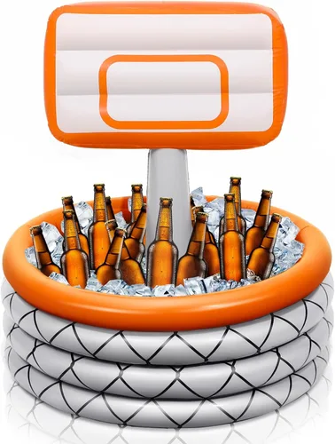 Vista 7 de Bencailor - Barra de servir inflable de PVC para bebidas de fútbol, juego de lanzamiento, decoración de fiesta, rugby, baloncesto, béisbol