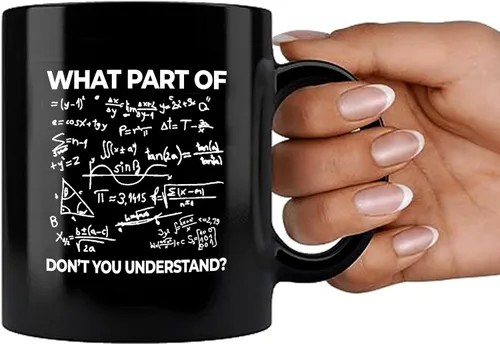 Vista 7 de ¿Qué parte de no entiendes? Regalos para ingenieros divertidos, profesor de matemáticas sarcástico, estudiante de ingeniería, artículos de bebida