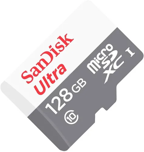 Vista 2 de SanDisk Tarjeta de memoria Ultra microSDXC UHS-I de 128 GB Clase 10 100 MB/s SDSQUNR-128G-GN6MN