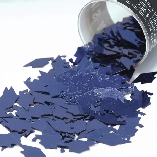 Vista 4 de Confetti Grad Cap Negro, Azul Marino Combo - 2 bolsas de media onza (1 oz)
