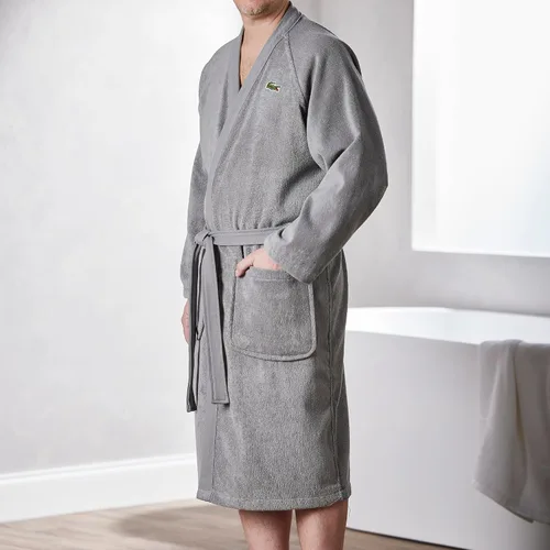 Vista 5 de Lacoste Bata clásica de piqué blanca, talla única