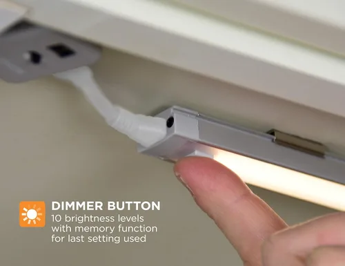 Vista 4 de BLACK+DECKER Accesorio de cable de puente de 108 pulgadas para kits de iluminación debajo del gabinete (paquete de 2)