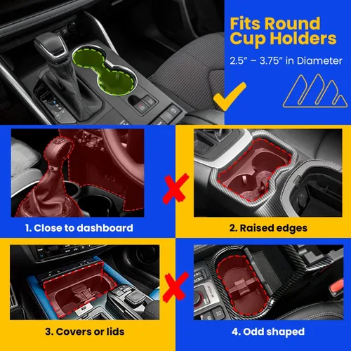 Vista 12 de Integral Expansor de portavasos de coche para Hydro Flask y botellas