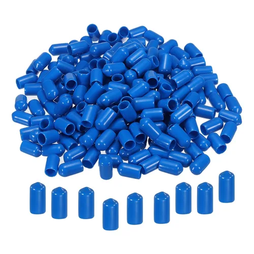Vista 33 de MECCANIXITY 200 tapas de goma para extremos de goma, 0.079 in, protector de rosca de tornillo de vinilo, tapas de vacío redondas de PVC para tubería