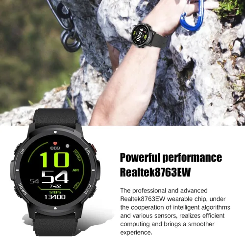 Vista 9 de Weicam Relojes de pulsera inteligentes de fitness con pantalla de llamadas, reloj inteligente para teléfono iOS Android