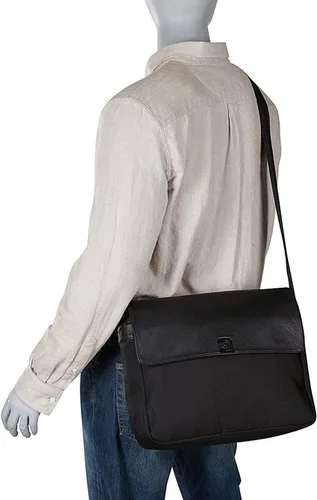Vista 2 de Bugatti Basel - Bolso bandolera, Negro), MSG49425501BLACK
