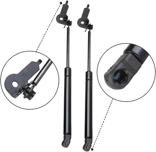Vista 9 de SCITOO Soporte de elevación de capó de repuesto para Toyota Solara 1999 2000 2001 2002 2003 Juego de 2 Rear Lift Support Shocks 13.2" inch 92Lbs