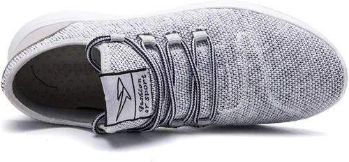 Vista 3 de KEEZMZ - Zapatos deportivos modernos y transpirables para hombres, zapatos ligeros para correr de malla, con una suela suave, estilo casual