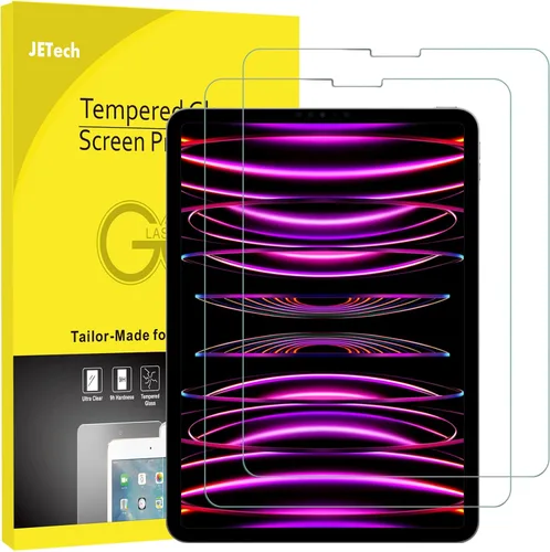 Vista 8 de JETech Protector de pantalla para iPad Pro de 10.5 pulgadas y iPad Air 3 (modelo 2019 de 10.5 pulgadas), película de vidrio templado 9H