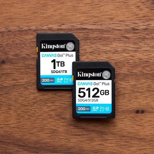Vista 4 de Kingston Canvas Go Plus - Tarjeta SD de 64 GB Hasta 200 MB/s Clase 10