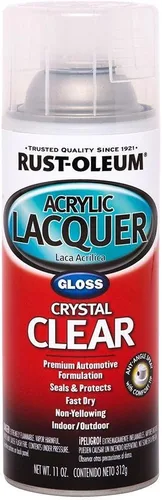Vista 5 de Rust-Oleum Automotive 248647 - Aerosol de esmalte acrílico de 12 onzas, negro plano