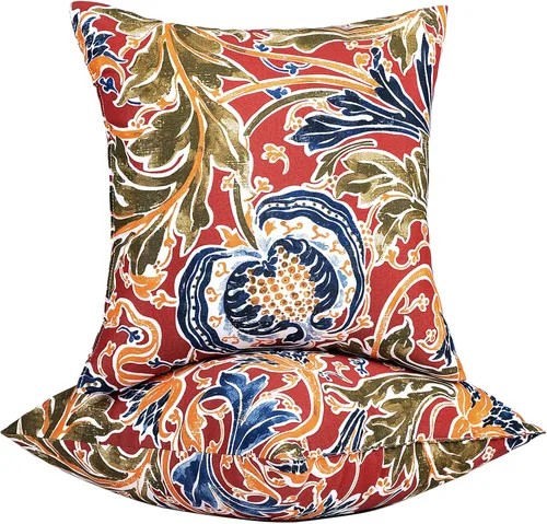 Vista 7 de JMGBird Almohadas impermeables para exteriores de 18 x 18 pulgadas para muebles de patio, cama, sofá y sofá Almohadas de exterior con inserto