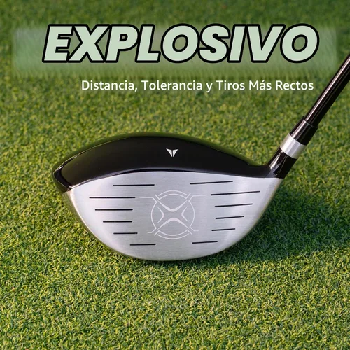 Vista 3 de Precise M3 - Juego de golf de 14 piezas para hombre – Driver de 460cc, Madera, Híbrido, Hierros 6-PW, Putter, Bolsa con Soporte, 3 Fundas