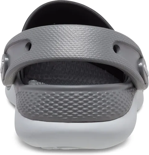 Vista 2 de Crocs Zuecos Literide 360 unisex para niños, NegroGris (Slate Grey), 9 Bebé mayor