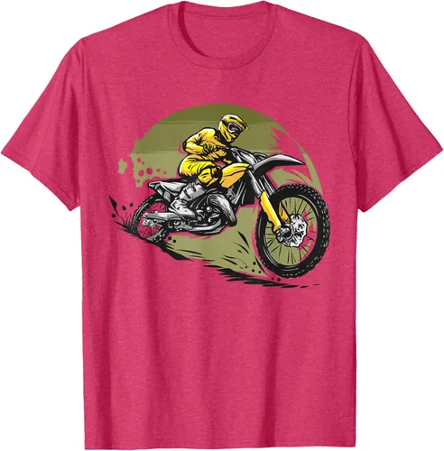 Vista 34 de Camiseta de motocross Supermotard Enduro, Negro, S