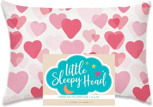 Vista 28 de Funda de almohada para jóvenes Little Sleepy Head - 100% funda de almohada de algodón y hipoalergénica - Funda de almohada envolvente de ajuste