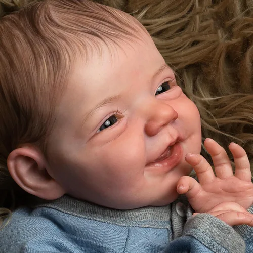 Vista 4 de cosheng Muñecas realistas de bebé Reborn de 20 pulgadas de silicona suave de la vida real, juguete realista para recién nacidos a partir de 3 años