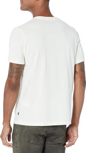 Vista 3 de Nautica Camiseta estampada con logotipo para hombre de forma sostenible