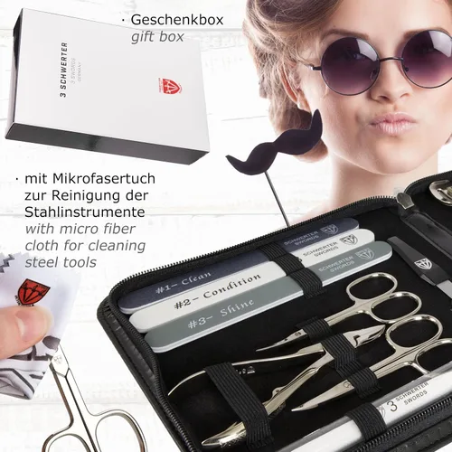 Vista 6 de 3 Swords Germany – kit de manicura y pedicura (009)