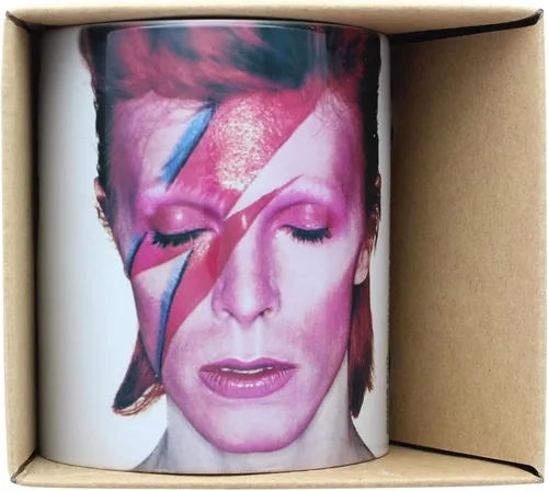Vista 3 de David Bowie Aladdin Sane - Taza de cerámica en caja de 11 onzas
