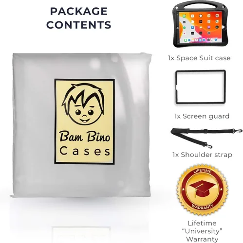 Vista 8 de Bam Bino Space Suit Kids - Funda para iPad Pro de 12.9 pulgadas, modelos de 3ª/4ª/5ª/6ª generación (2018-2022)