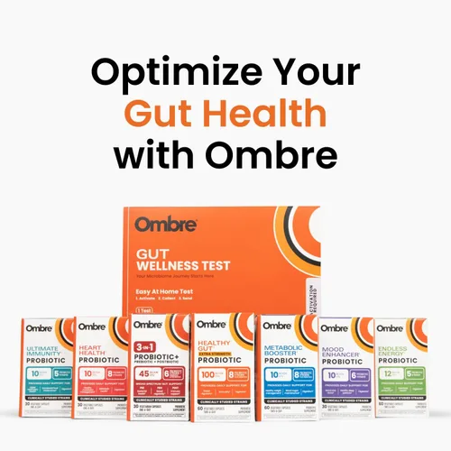 Vista 5 de Ombre Probiótico potenciador metabólico – Apoya el metabolismo, el control saludable del peso y la digestión – Suplemento de energía y salud