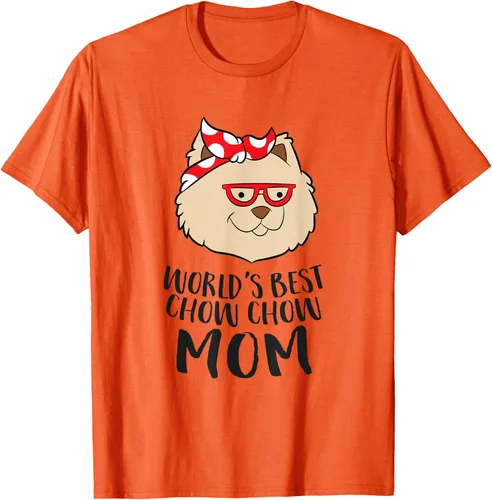 Vista 12 de World's Best Chow Chow mamá lindo Chow Chow perro mamá camiseta Blanco