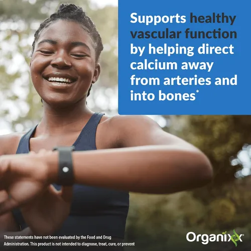 Vista 8 de Organixx Suplemento D3 K2, apoya la salud ósea e inmunológica, fórmula biodisponible y de fácil absorción con aceite MCT, para bienestar general