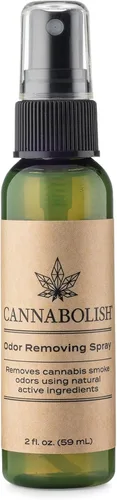 Vista 9 de Cannabolish Spray eliminador de olores de lavanda y ambientador, 2 onzas líquidas. Tamaño de viaje