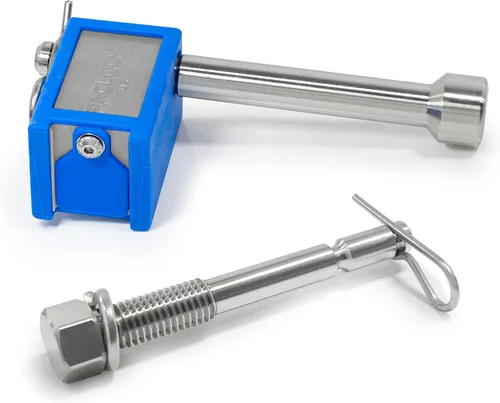 Vista 6 de PACLOCK 's KT-UCS-80S-250-YK-1 Combo de bloqueo de enganche, compre American Act obediente, acero inoxidable, cilindro de 6 pines de alta seguridad